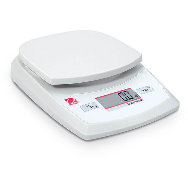 OHAUS™ Ergonomic Basic Mini Hot Plate, Ambient to 500°C